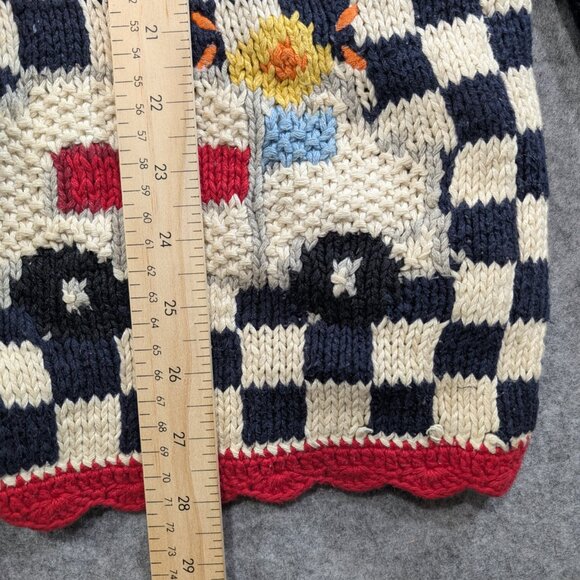 Vintage 1995 Eagle's Eye Collectibles Teddycare Knit Cardigan Sweater - Picture 3 of 10